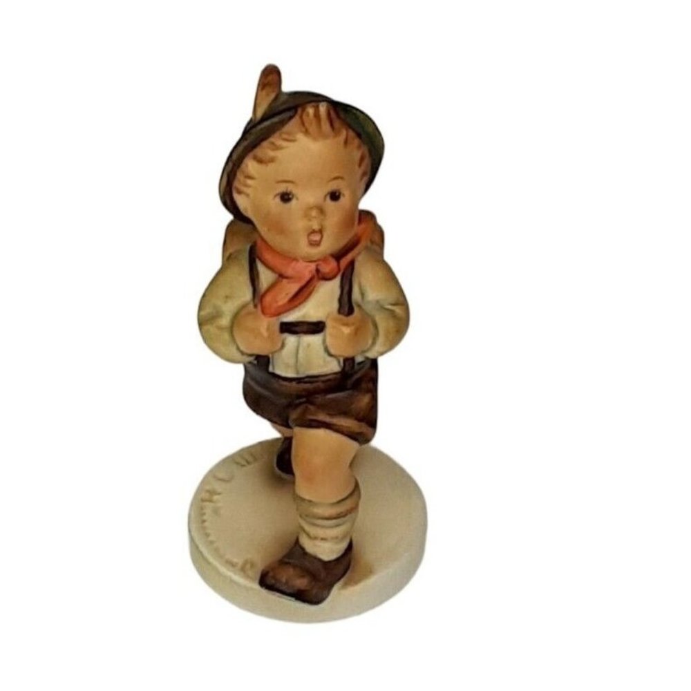 Vintage Hummel Goebel School‎ Boy on a Stand Figurine 82 2/0 Collectible